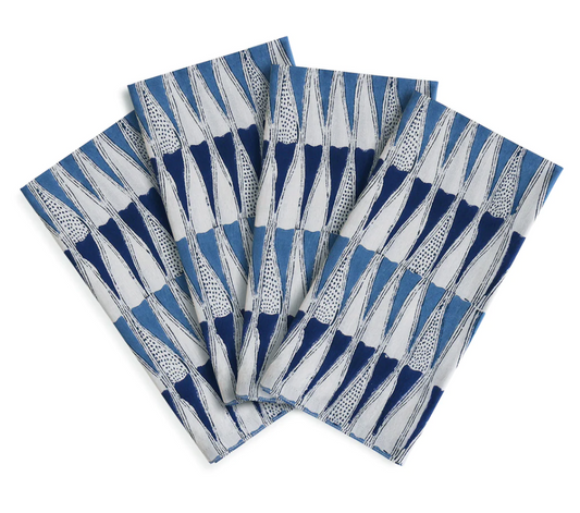 Walter G Tangier Denim cotton napkins (set of 4)