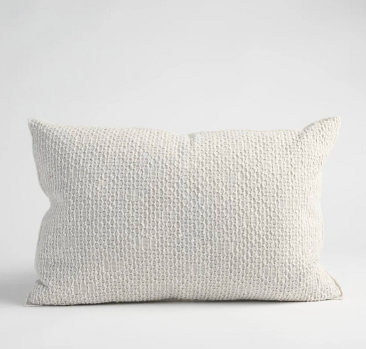 Soft Blue & White Cushion 60x40cm