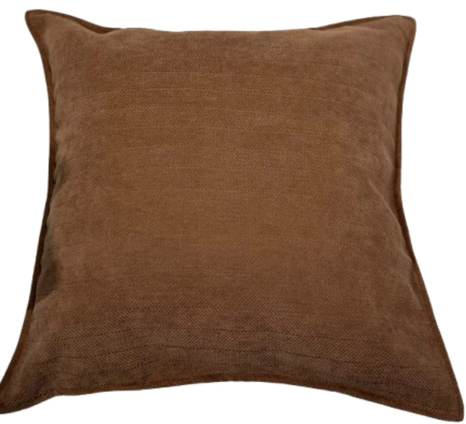 Mocha Velvet Cushion 50x50cm