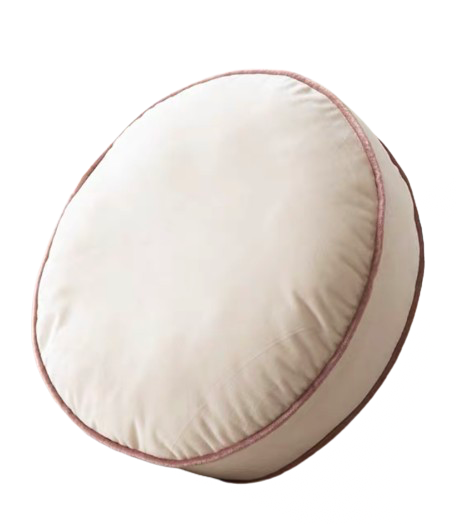 Cream Round Cushion 35cm